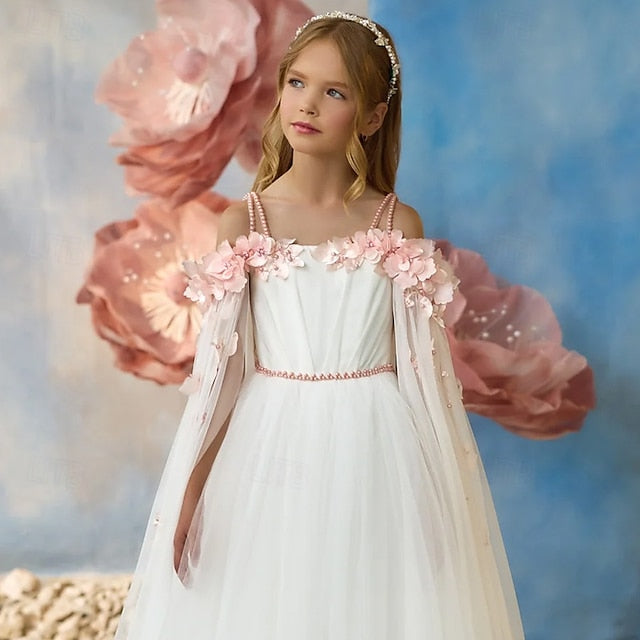 Flower Party Dress Girl Communion First Girls' FashionChic