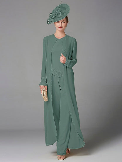 Beach Mother of Pantsuit 3 Bride Formal the Piece Wedding FashionChic