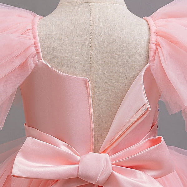 Dress Party Wedding Special Sequin Kids Sleeveless Girls' FashionChic