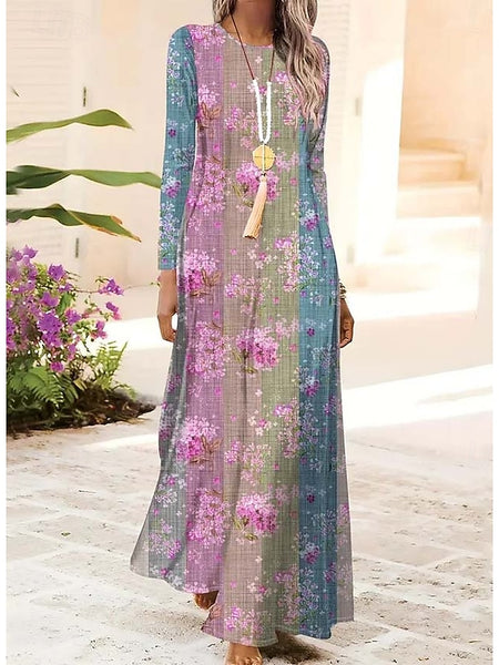Women's Maxi Dress Shift Dress A Line Dress Party Casual