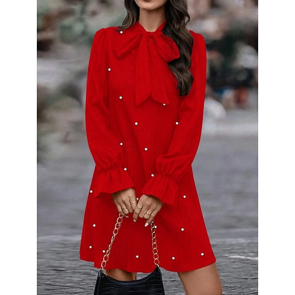 Women's Mini Dress Casual Dress Elegant Fashion Modern