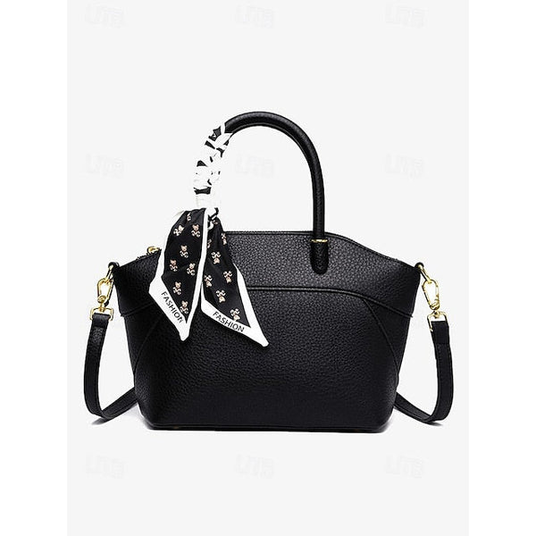 Holiday Office Bag Daily Women's Handbag PU Bucket Leather FashionChic