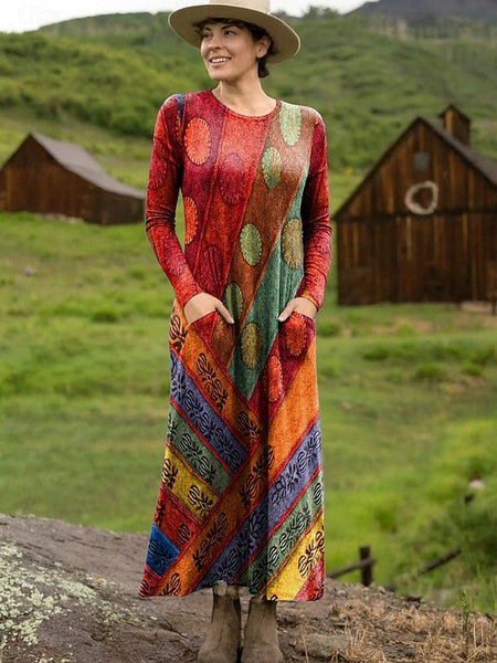 Women's Maxi Dress T Shirt Dress Tee Dress Casual Daily FashionChic