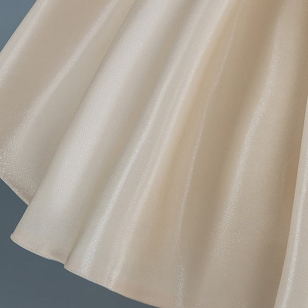 Party Sequin Dress Wedding Short Girls' Toddler Sleeve FashionChic