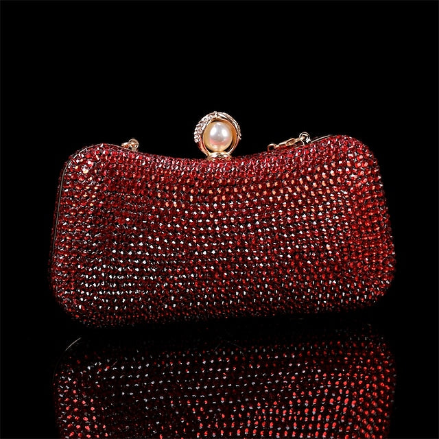 Multicolor Crystal Luxury Clutch – Women's Evening FashionChic