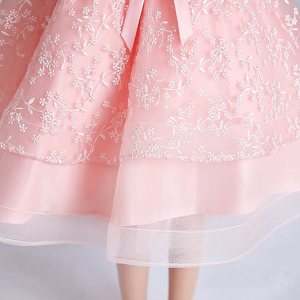 Flower Party Dress Princess Girl Girls' FashionChic