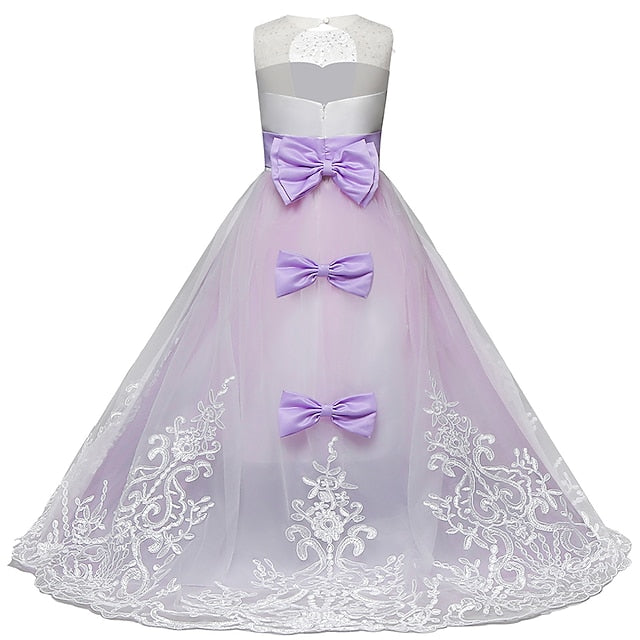 Flower Girls' Wedding Kids Sleeveless Dress Girl FashionChic