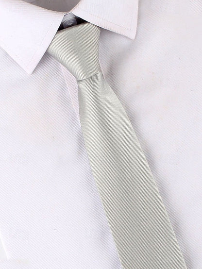 Classic - Narrow Men's Ties Zip and Stripes Pre-Tied FashionChic