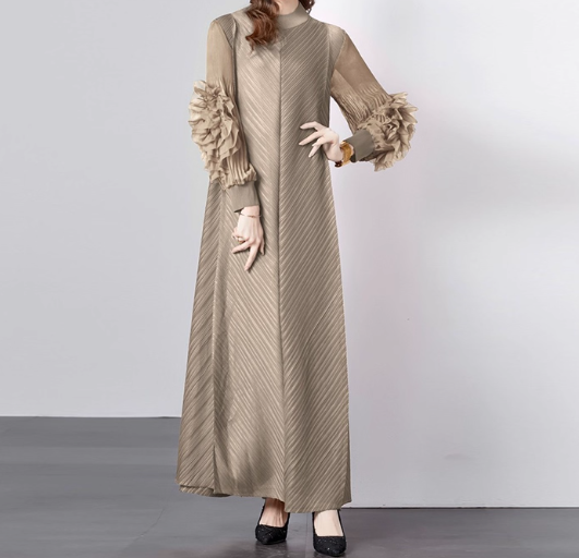 A-Line Elegant Bride the Mother of Wedding Dress Guest Jewel FashionChic