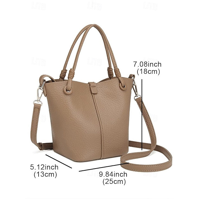 Women's Pouch Stylish Bag Bucket Matching with – Leather FashionChic