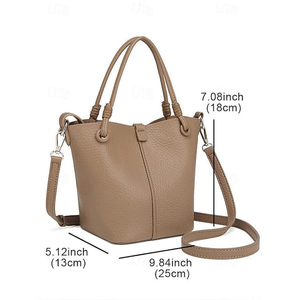 Women's Pouch Stylish Bag Bucket Matching with – Leather FashionChic