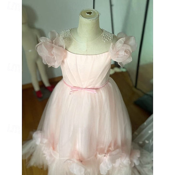 First Flower Girls' Dress Communion Girl Party FashionChic