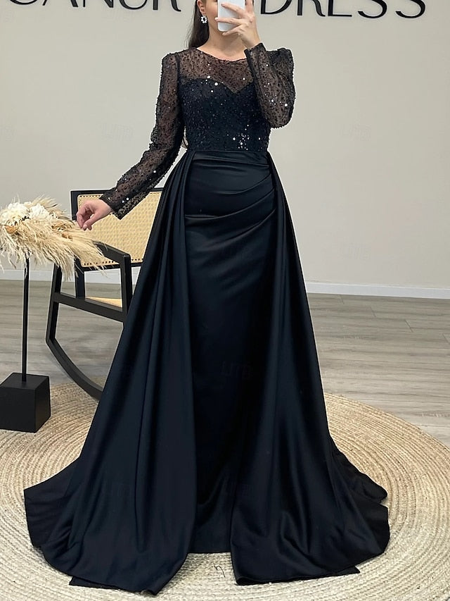 / Trumpet Mermaid Evening Carnival Formal Gown Dress Elegant FashionChic