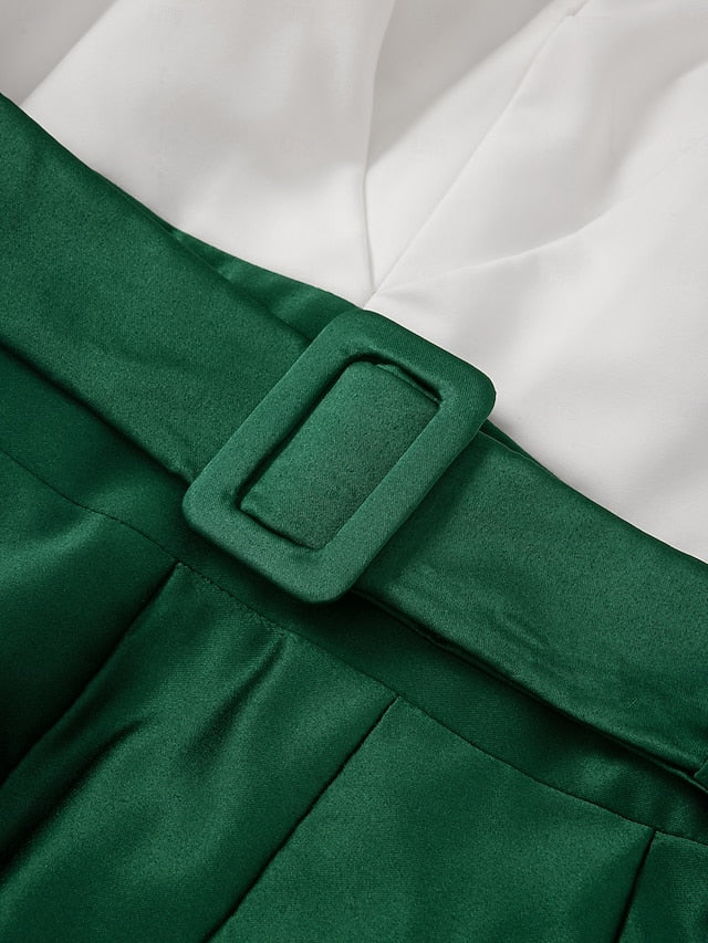 Gown High Guest Floor A-Line Dress Formal Split Wedding Evening FashionChic