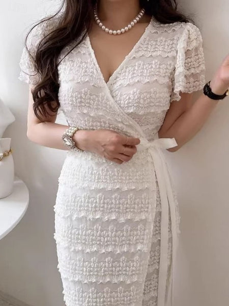 Women's Midi Dress Sheath Dress Casual Daily Regular Fit