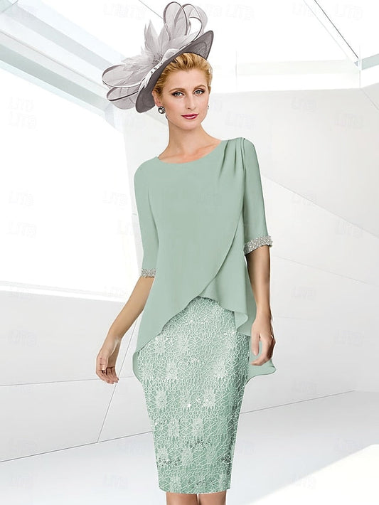 Jewel the Dress Mother Wedding Sheath of Elegant Beach Bride FashionChic