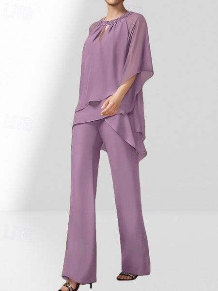 the Bride Pantsuit Wedding Dress Two of Piece Mother Guest FashionChic