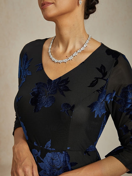 Women's Midi Dress A Line Dress Elegant Birthday Cocktail