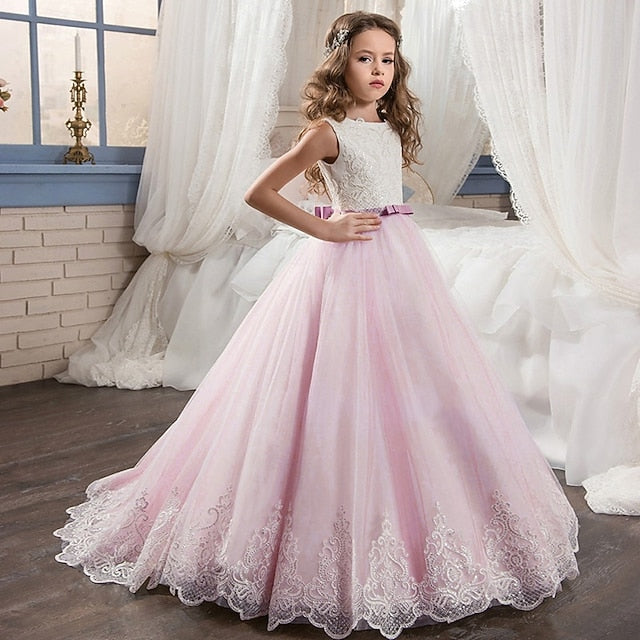 Princess Dress Kid's Girls' Girl Flower FashionChic
