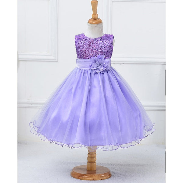 Girl Wedding Flower Party Dress Girls' FashionChic