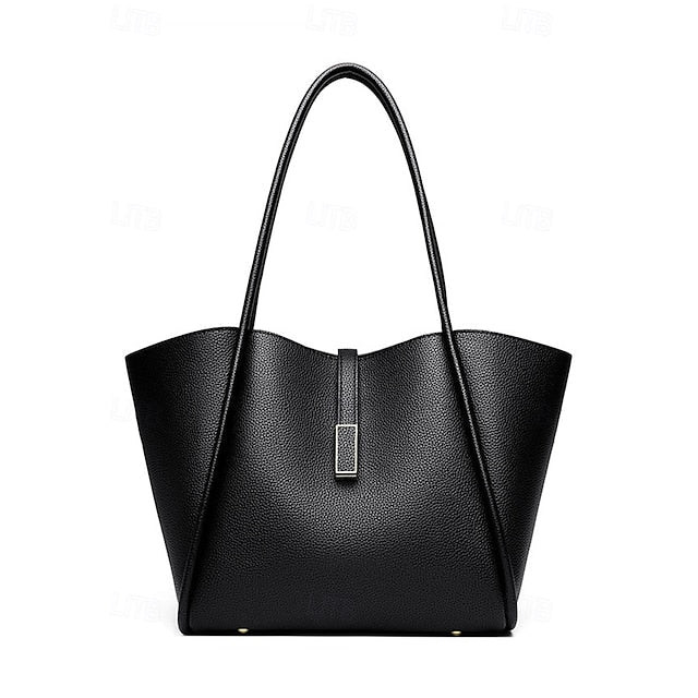 Green Faux Tote Women's Bag Leather FashionChic