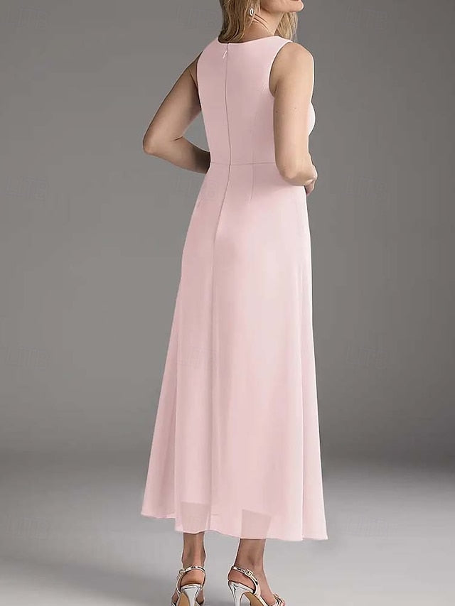 Guest Bride Jumpsuit Mother Simple Elegant Wedding of the FashionChic