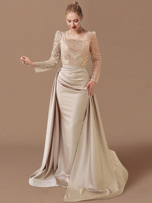 Mermaid Dress Floor Gown Formal Evening Length Long Elegant FashionChic