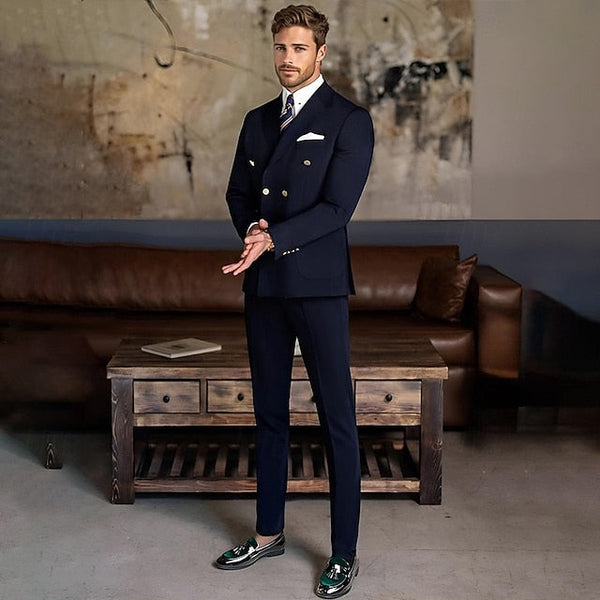 – Men's Black Faux Tassel Loafers Leather Patent Velvet FashionChic