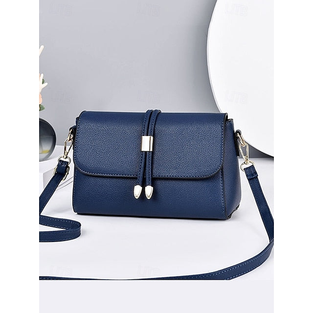 Burgundy Bags in Crossbody Leather Black Women's Faux and FashionChic