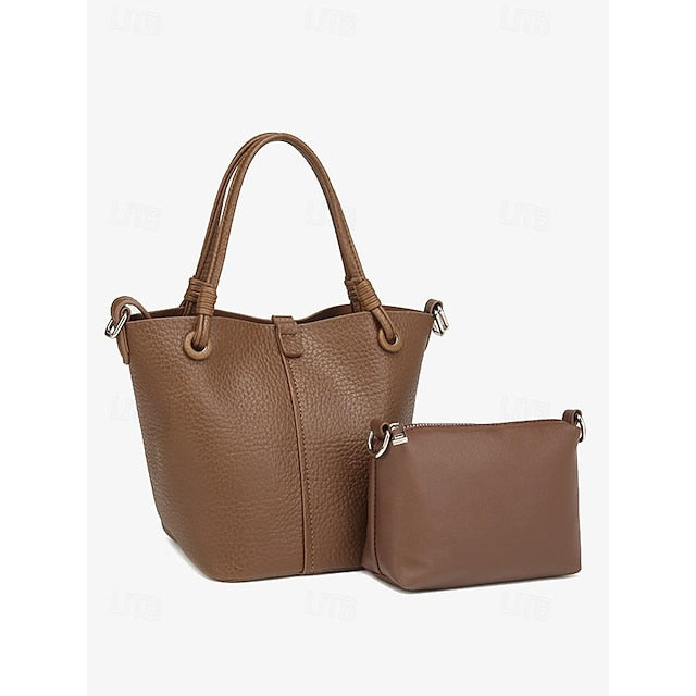 Women's Pouch Stylish Bag Bucket Matching with – Leather FashionChic