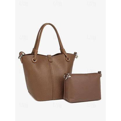 Women's Pouch Stylish Bag Bucket Matching with – Leather FashionChic
