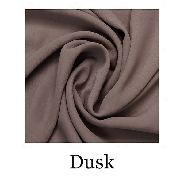 Mother V the Elegant Neck Bride Simple A-Line Dress of FashionChic