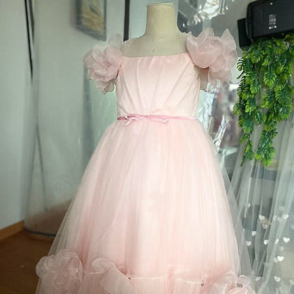 First Flower Girls' Dress Communion Girl Party FashionChic