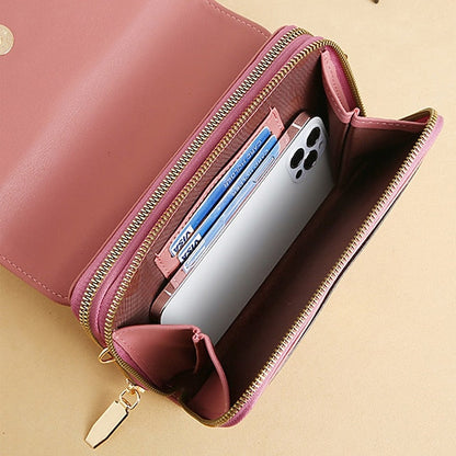 PU Crossbody Phone Bag Mobile Leather Women's Wallet FashionChic