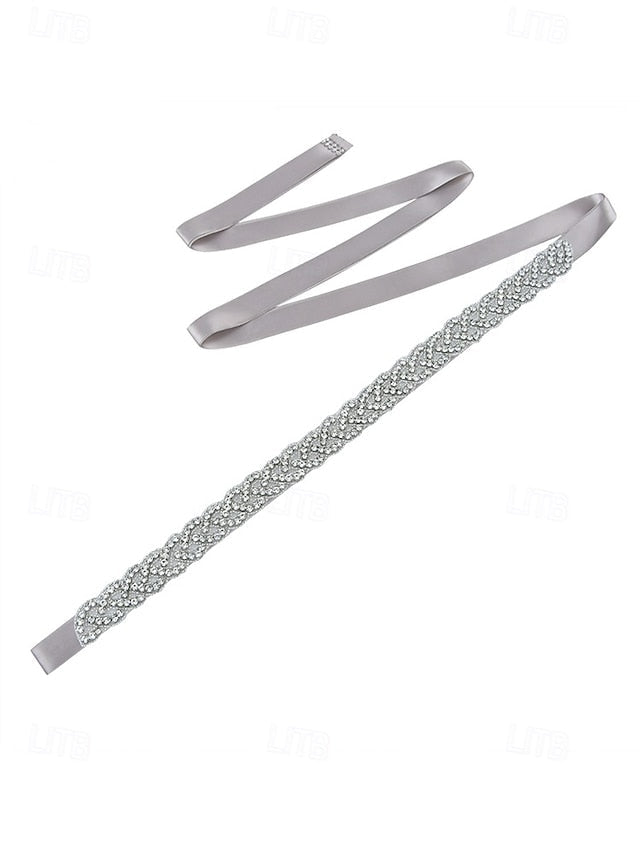 Wedding Waistband Crystal Rhinestone Bridal – Dress Elegant FashionChic