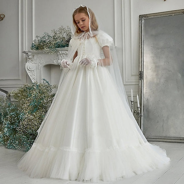 First Flower Girl Dress Party Girls' Communion FashionChic