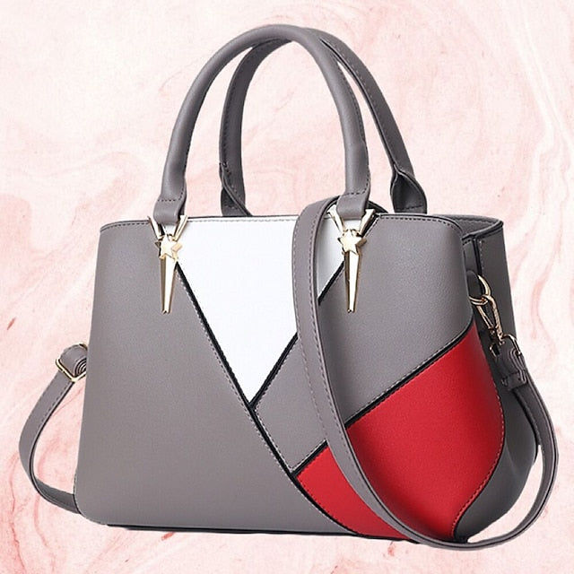 PU Shoulder Women's Bag Tote Leather Diaper Handbag FashionChic