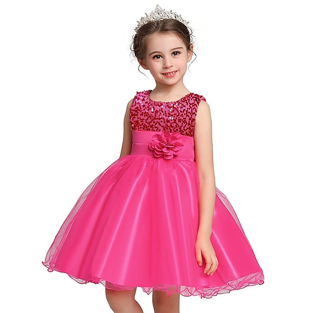Girl Wedding Flower Party Dress Girls' FashionChic