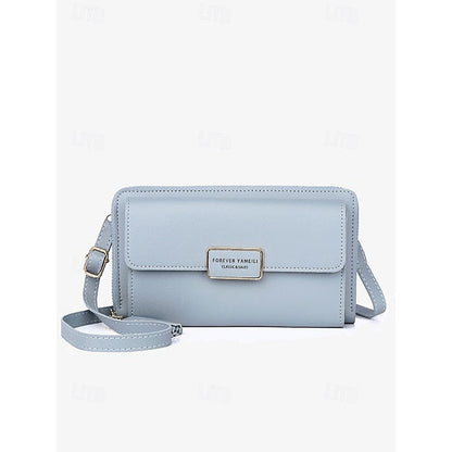 Bag Mobile Leather Crossbody Women's PU Phone Wristlet FashionChic