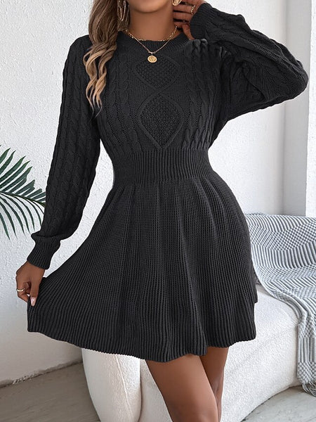 Women's Mini Dress Sweater Dress Casual Dress Elegant
