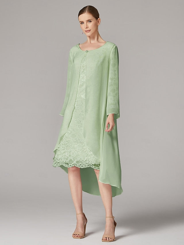 Beach of Suit A-Line Wedding the Bride Two Mother Piece Dress FashionChic