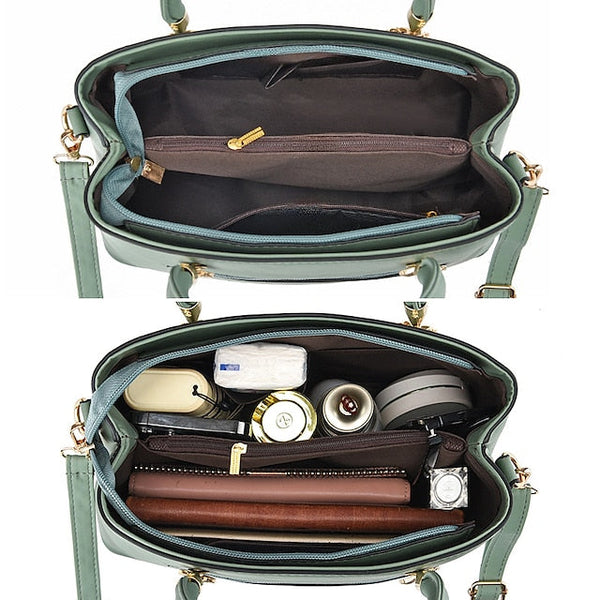 Bag PU Crossbody Handbag Women's Shoulder Boston FashionChic