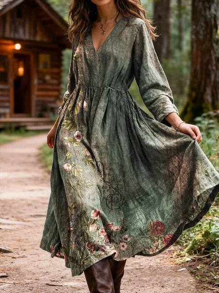 Women's Midi Dress Shift Dress Casual Holiday Going out