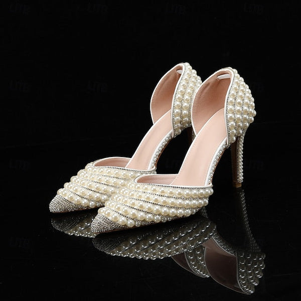 White Comfort Wedding Shoes Women's FashionChic