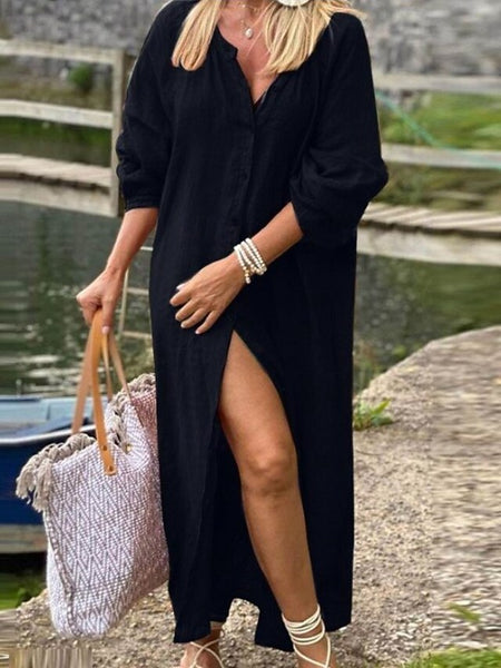 Women's Maxi Dress Sundress Casual Boho Daily Holiday Plain