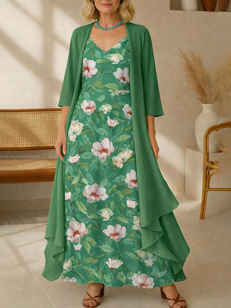 Women's Maxi Dress Dress Set A Line Dress Vacation Casual FashionChic