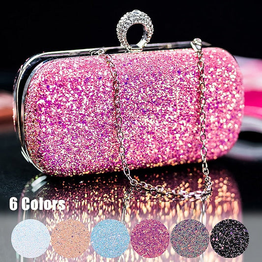 Wristlet Leather PU Bags Clutch Women's Evening Bag FashionChic