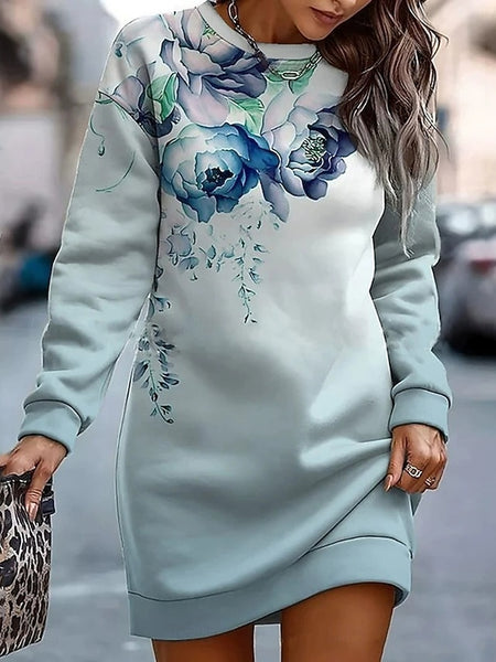 Women's Mini Dress Shift Dress Casual Holiday Going out