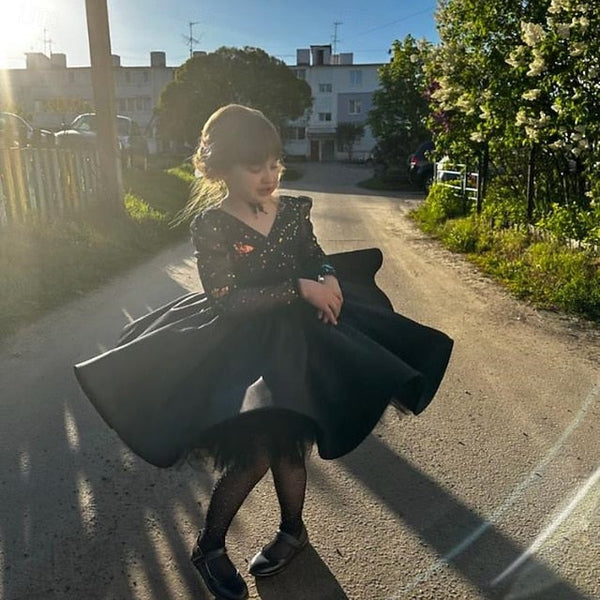 Girls' First Communion Girl Kids Dress Flower Party FashionChic