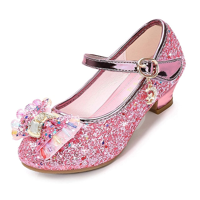 Girls' Party Princess Glitter Mary Sparkling – Shoes Jane FashionChic